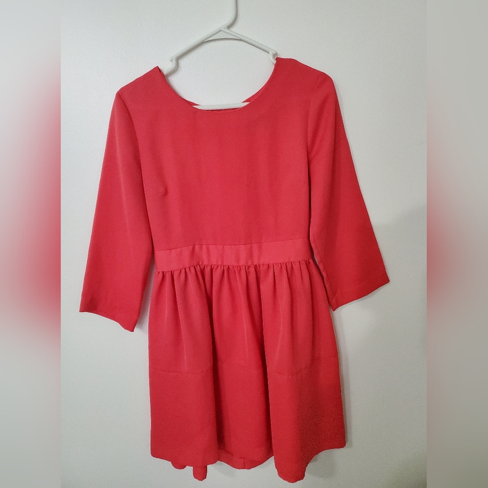H&M Babydoll Coral Dress